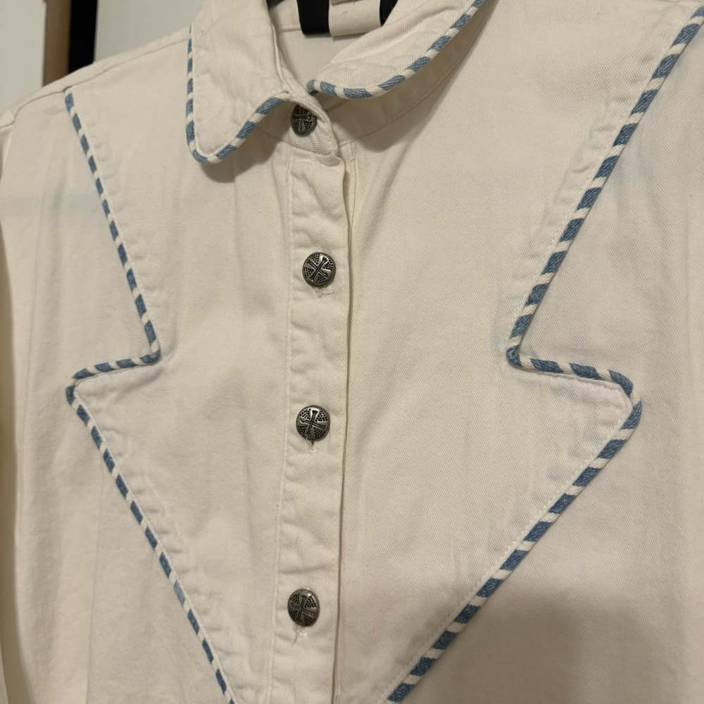 Roughriders Western Button Up - image 3